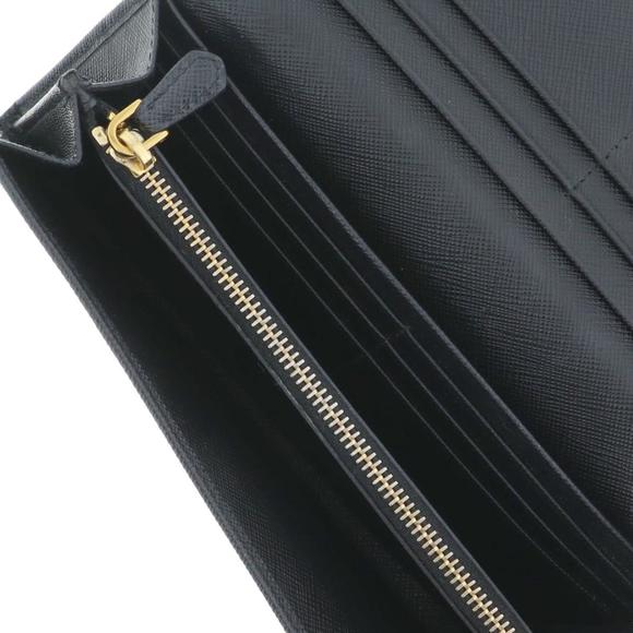 Prada Saffiano Ribbon Motif Long Wallet - Picture 5 of 7